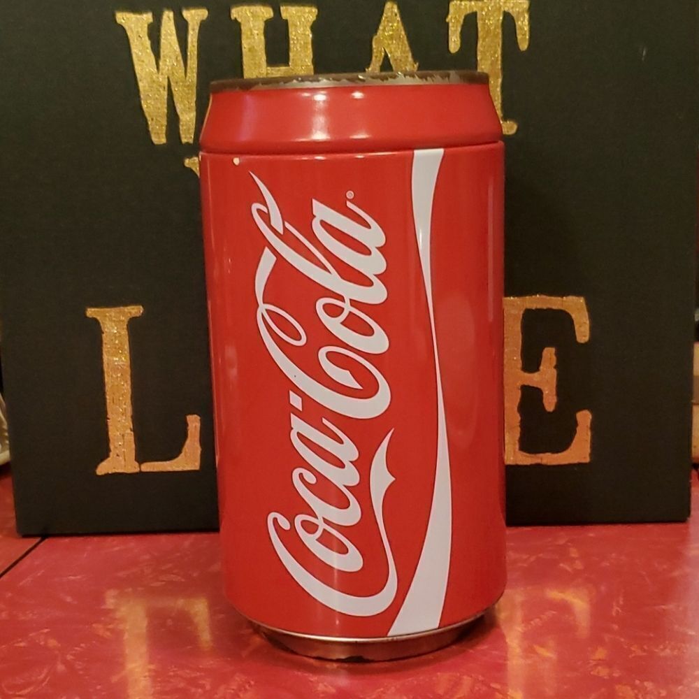 Coca Cola Tin Bank